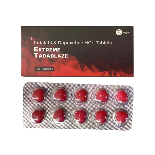 Extreme Tadablaze 紅鑽 超級雙效犀利士 40mg+100mg 10粒裝 48小時持久硬度升級